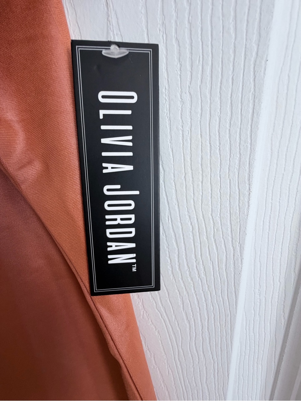 Women's Rust Cutout Shoulder Tank - Picture 5 of 8